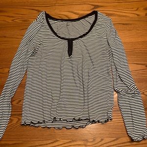 So striped long sleeve
